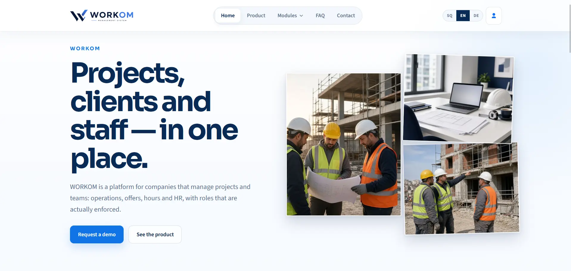 WORKOM. All-in-One Business Management Platform